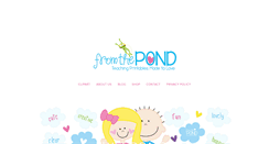 Desktop Screenshot of fromthepond.com.au